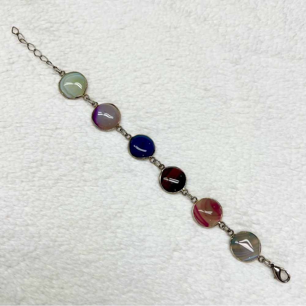 Delicate Multi-Colored Bracelet - Picture 4 of 8